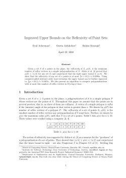 Improved Upper Bounds on the Reflexivity of Point Sets