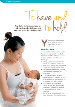 Taking Care of Your Newborn