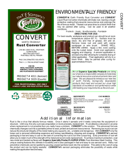 C O N V E R T - SUPERCO Specialty Products