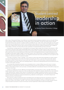 leadership in action - Skolelederforbundet