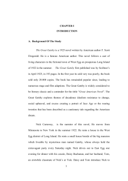 CHAPTER I INTRODUCTION A. Background Of The Study The