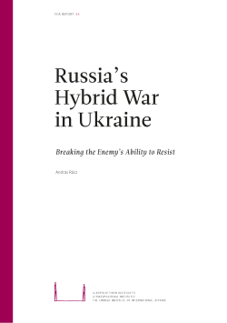 Russia`s Hybrid War in Ukraine