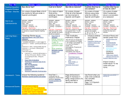 Do Now - Ahorita Warm up - Calentamiento Learning Steps