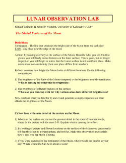 Lesson Five Student Worksheet