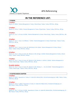 clicking this link - Genetics of Aquatic Organisms