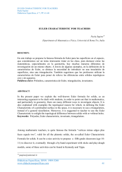 Did&aacute;cticas Espec&iacute;ficas, ISNN: 1989