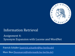 Information Retrieval - HU