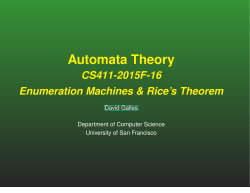 slides - University of San Francisco