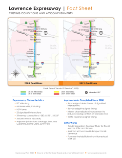 Lawrence Expressway | Fact Sheet