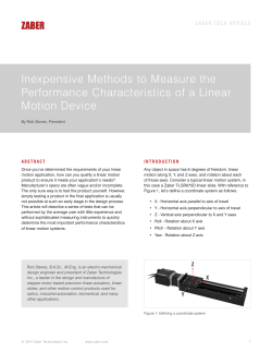 Inexpensive Methods to Measure the Performance