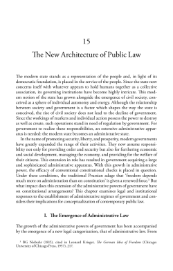 Foundations of Public Law