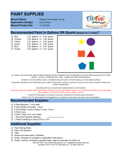 paint supplies - Fit and Fun Playscapes