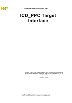 ICD_PPC Target Interface