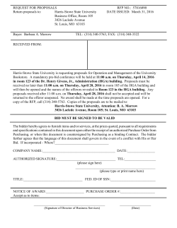 PART ONE - Harris-Stowe State University