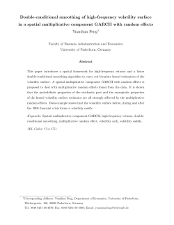 Double-conditional smoothing of high-frequency volatility surface in