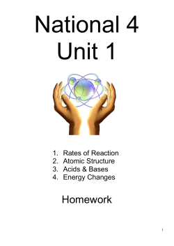 Homework - St Mungo`s High School