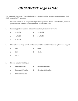 chemistry 1056 final