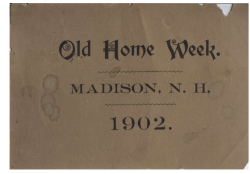 Old Home Week 1902