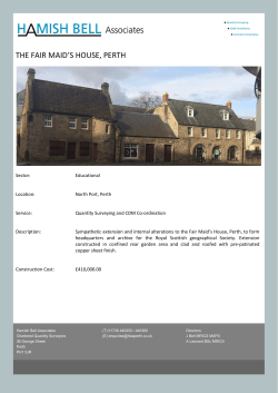 the fair maid`s house, perth