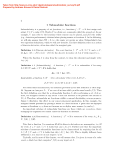 Greedy algorithms for submodular maximization