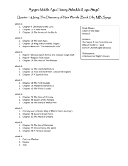Middle Ages - Elemental Blogging
