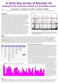 looking into the chemical content of a protostellar system