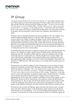 Interview with Joakim Cedergren