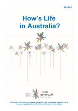How`s Life in Australia?