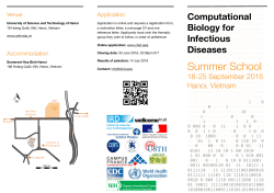Summer School of Computational Biology