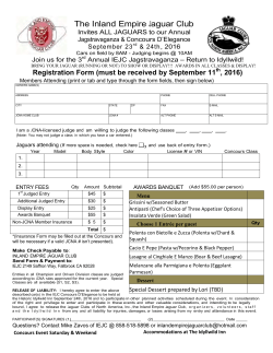 The Inland Empire Jaguar Club