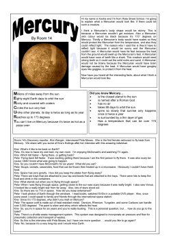 space writing - Rata Street School