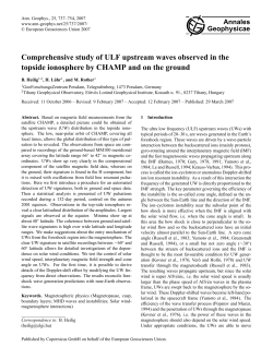 Comprehensive study of ULF upstream waves observed in the