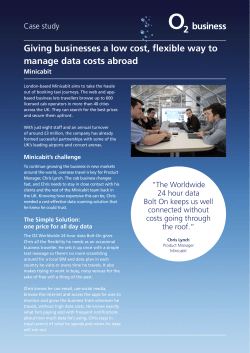 Giving businesses a low cost, flexible way to manage data costs