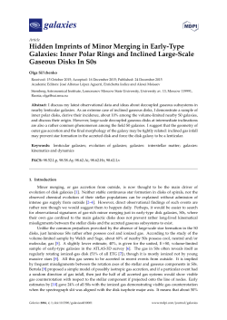Hidden Imprints of Minor Merging in Early