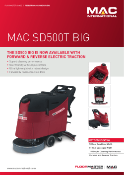 MAC SD500T Big Datasheet