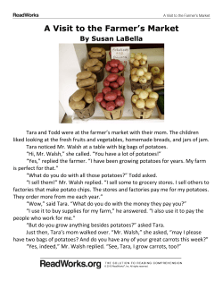 A Visit to the Farmer`s Market