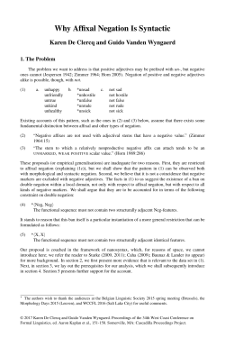complete paper - Cascadilla Proceedings Project