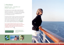 Panama Canal brochure