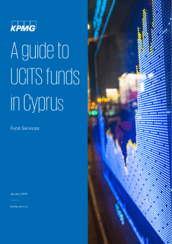 A guide to ucits funds in cyprus