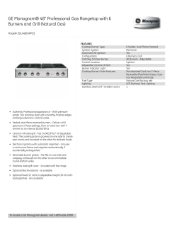 GE Monogram&reg; 48" Professional Gas Rangetop