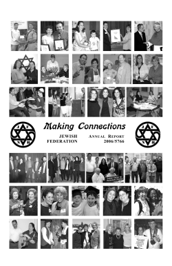 2006 Annual Report - Jewish Federation of New Hampshire