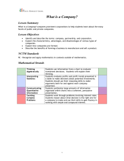 Assn - What is a Stock Math