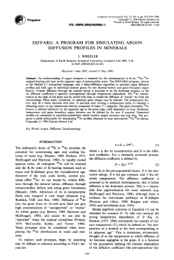 diffarg: a program for simulating argon diffusion profiles in minerals