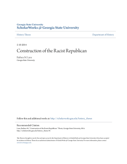 Construction of the Racist Republican