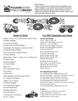 Books To Share Fun With Fingerplays and Songs