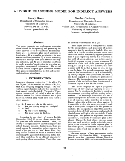 a hybrid reasoning model for indirect answers