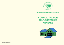 self contained annexes leaflet 2014_self contained annexes leaflet