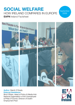 social welfare - European Anti Poverty Network Ireland