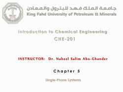 CHAPTER 5: Single Phase System