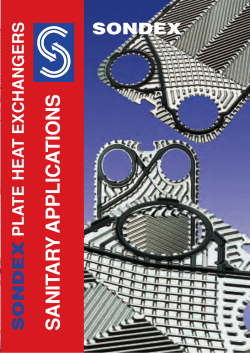 sanitar y applic a tions